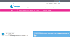 Desktop Screenshot of neotel.co.za