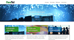 Desktop Screenshot of neotel.at